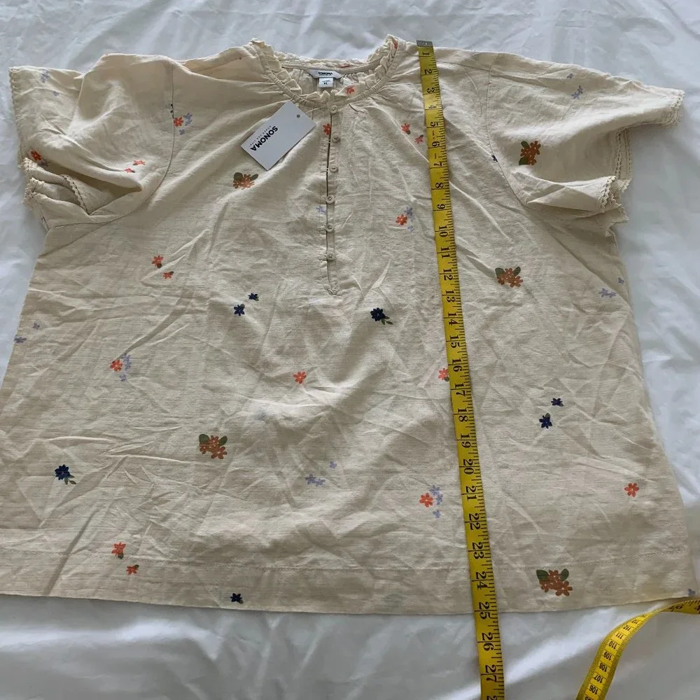 NWT Sonoma Goods for Life Women's Top Blouse, Size XL - Picture 14 of 14